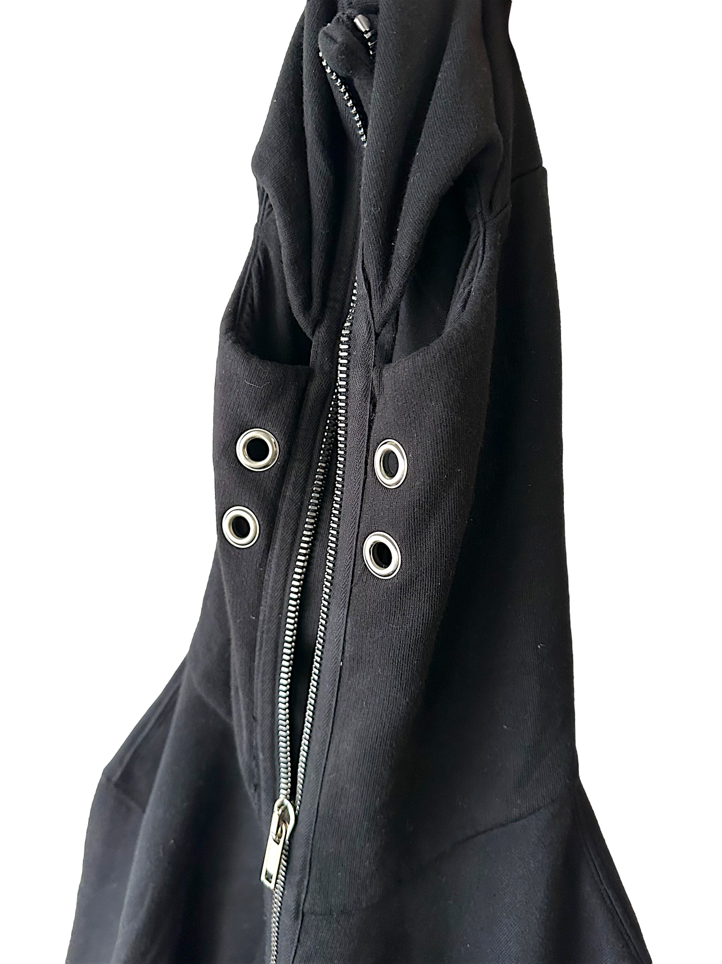 Rick Owens DrkShdw Gimp Zip Up Hoodie