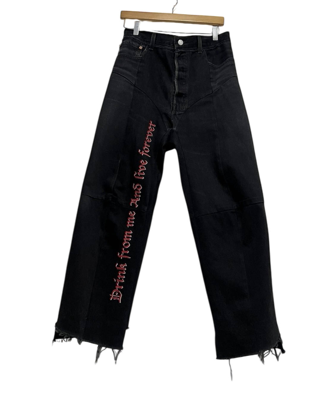 Vetements Total Fucking Darkness Jeans