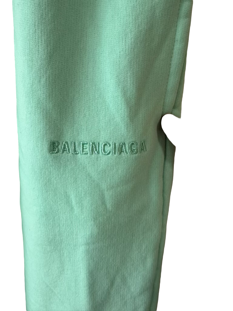 Balenciaga Embroidered Flared Jogging Pants