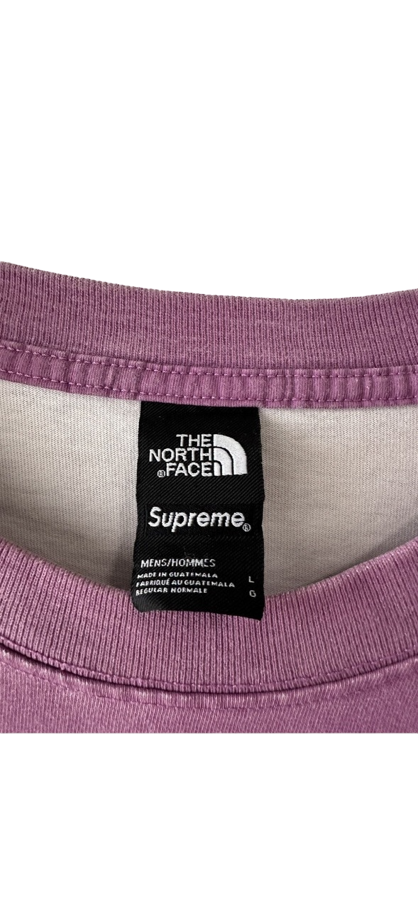 Supreme North Face Pigment Printed Pocket Tee