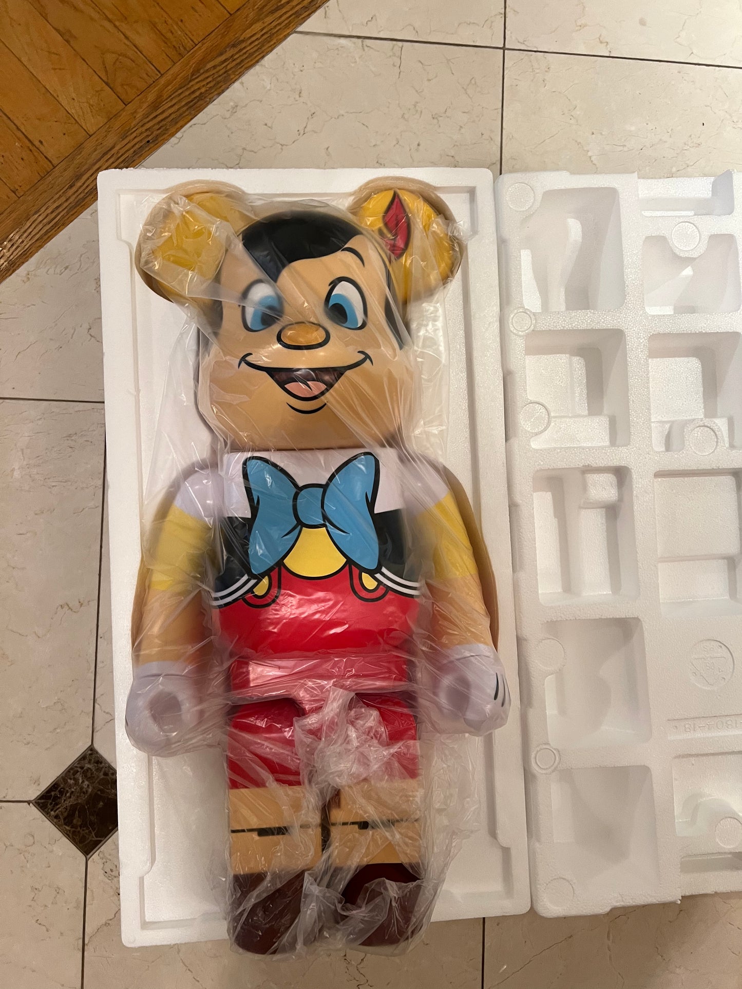 Disney Pinocchio Bearbrick 1000%