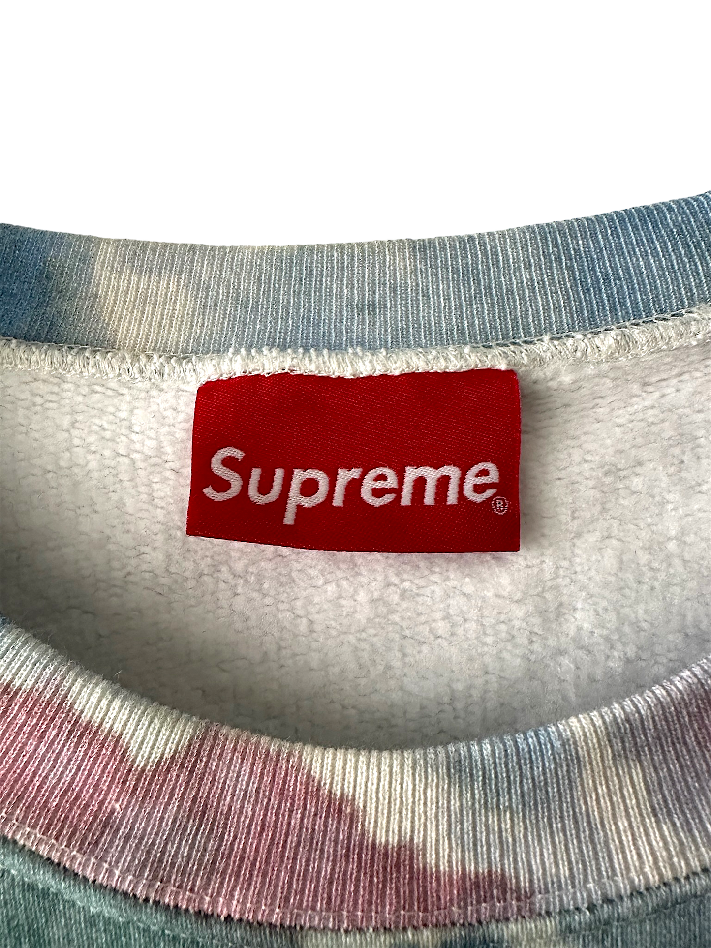 Supreme Mini Box Floral Watercolor Crewneck