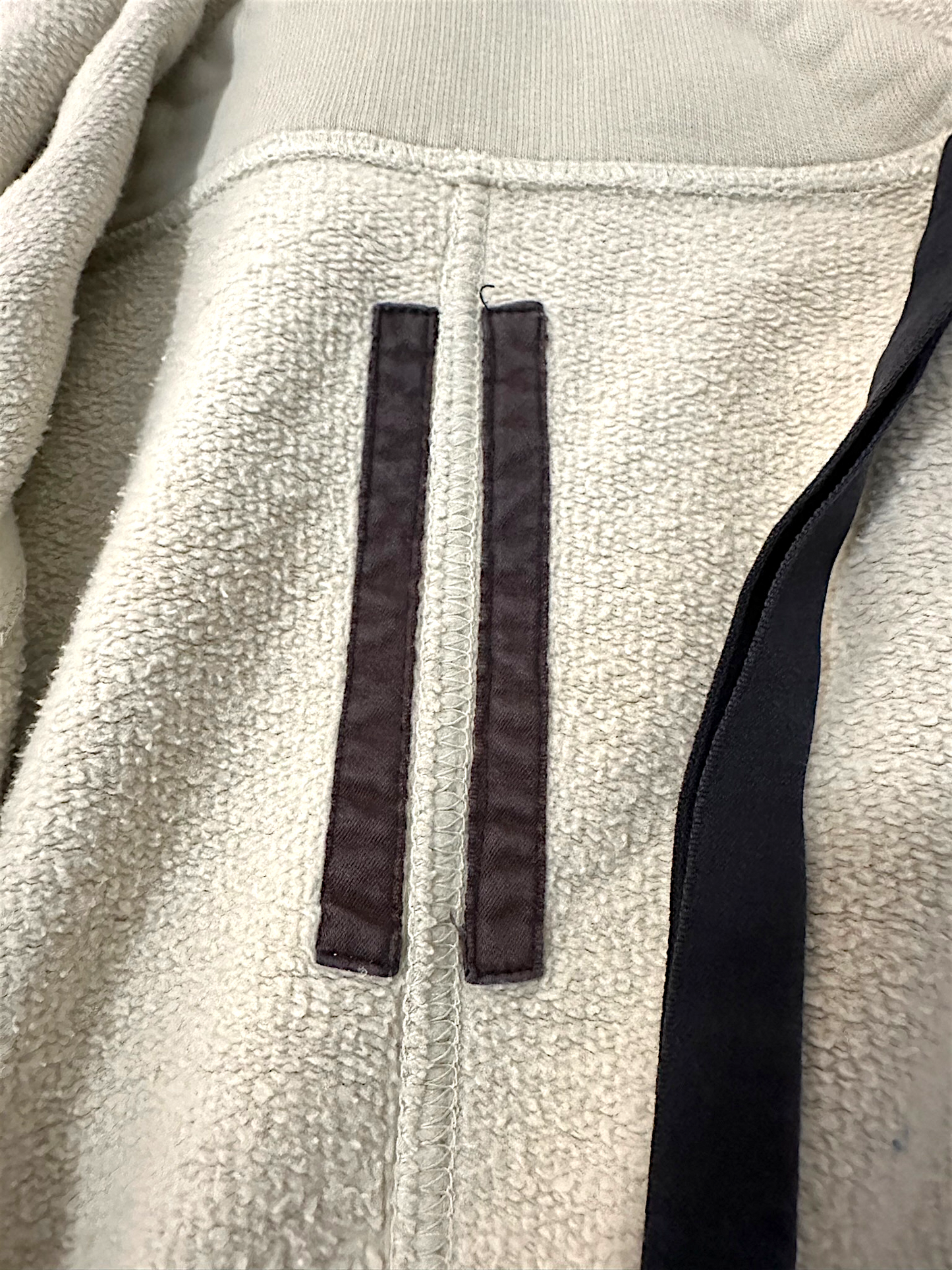 Rick Owens Asymmetrical Gimp Zip Up Hoodie
