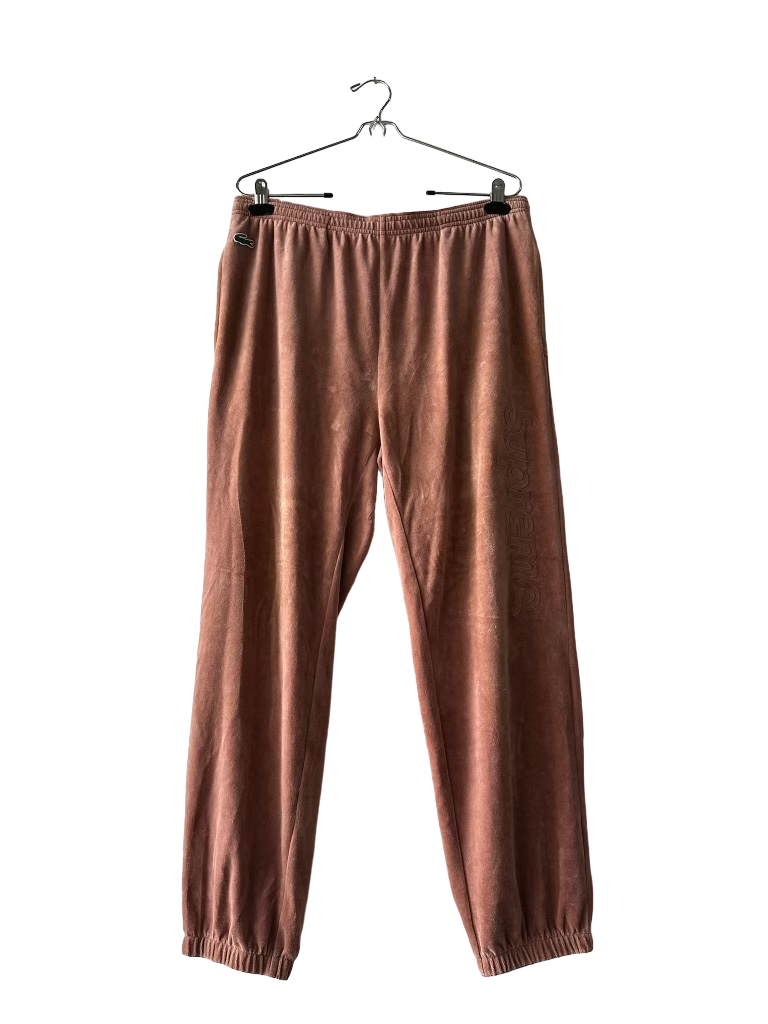 Supreme x Lacoste Velour Track Pant