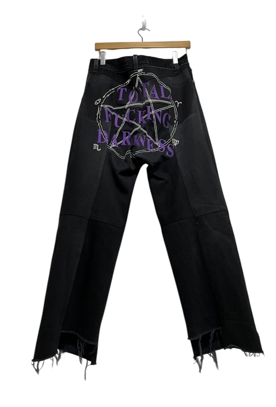 Vetements Total Fucking Darkness Jeans