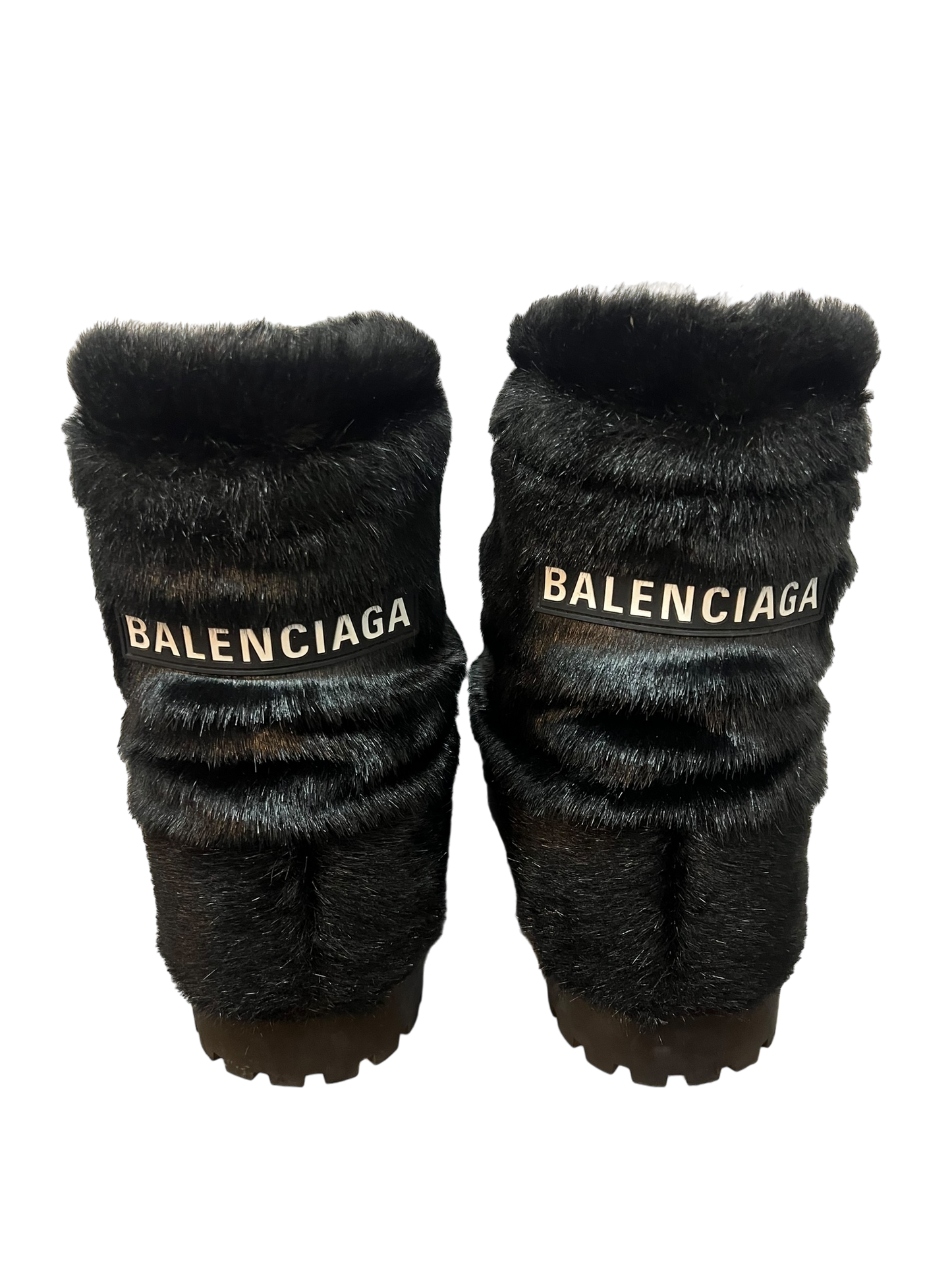Balenciaga Alaska Fur Boots