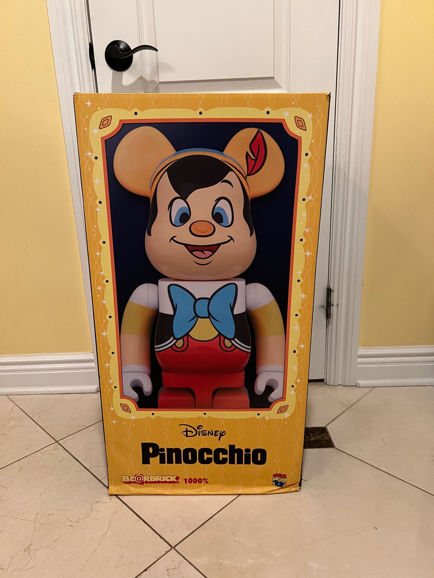 Disney Pinocchio Bearbrick 1000%