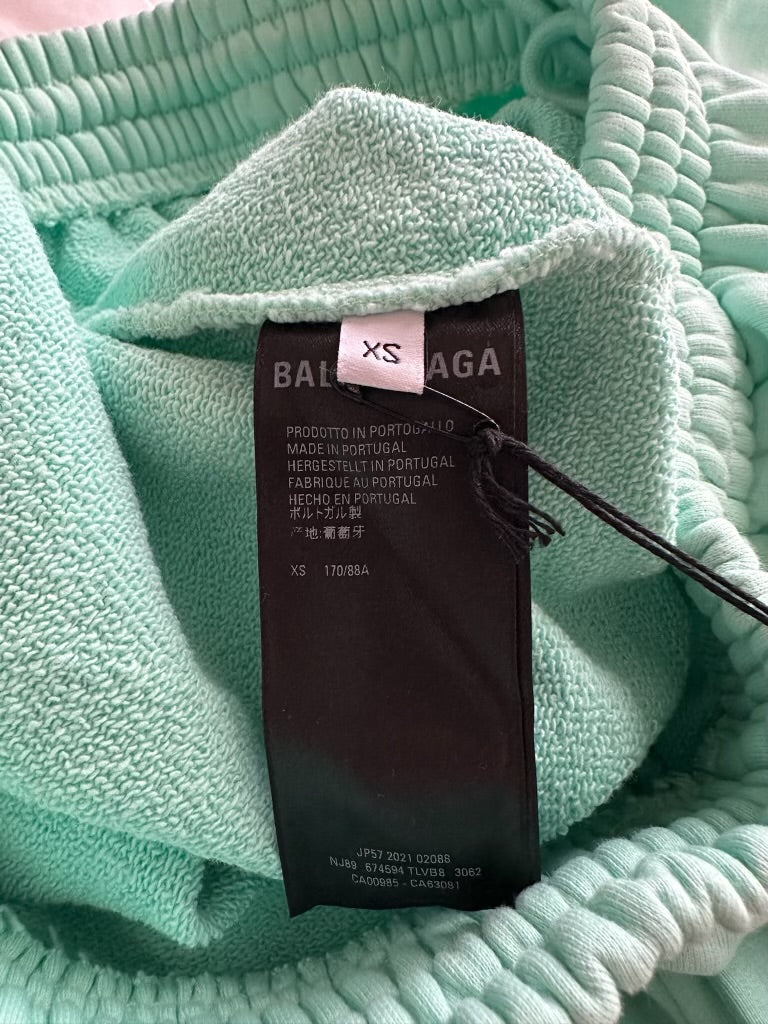 Balenciaga Embroidered Flared Jogging Pants