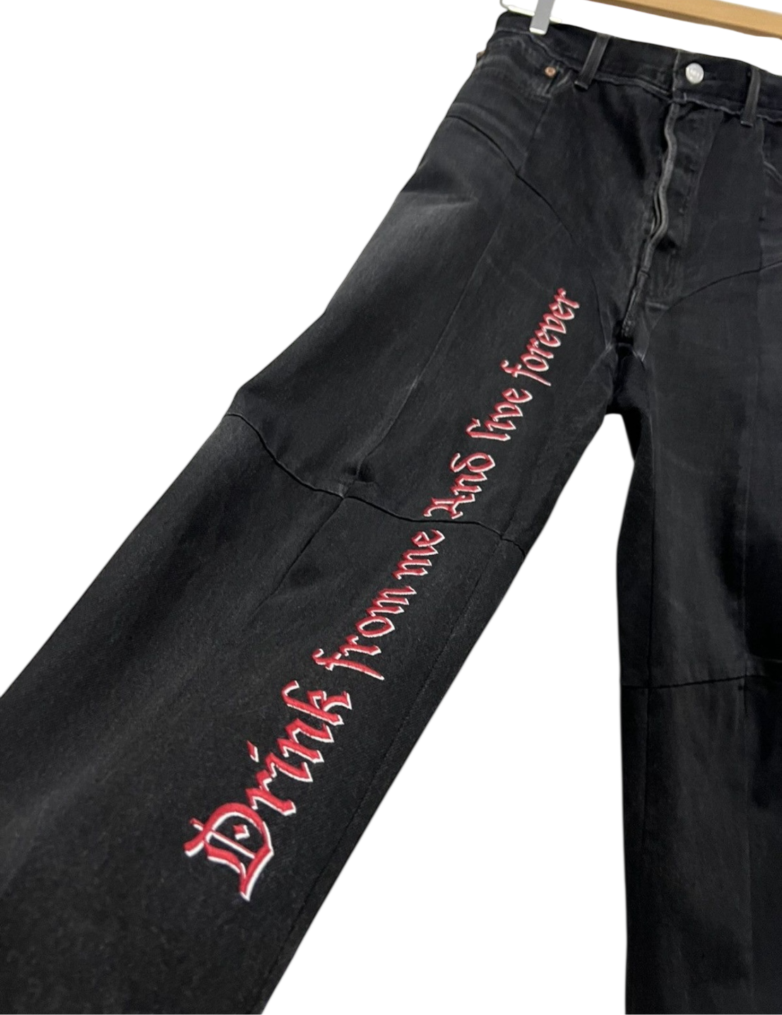 Vetements Total Fucking Darkness Jeans