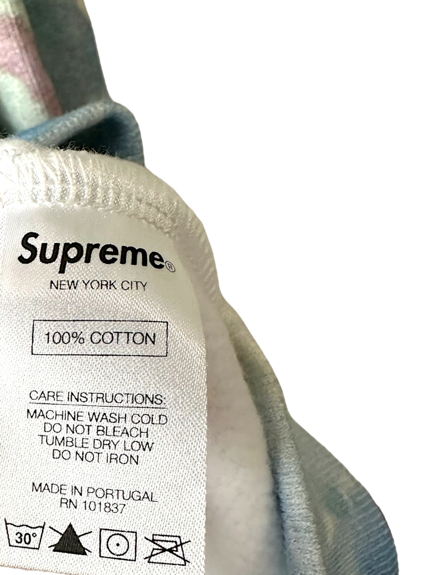 Supreme Mini Box Floral Watercolor Crewneck
