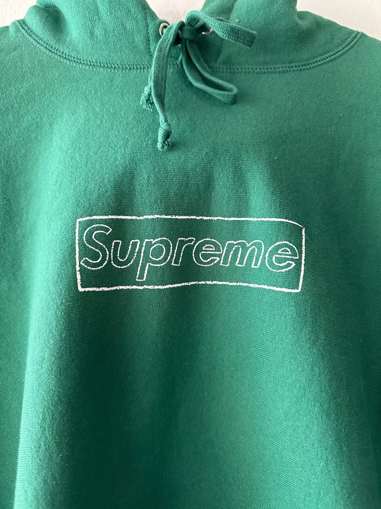Supreme Kaws Chalk Box Logo Hoodie