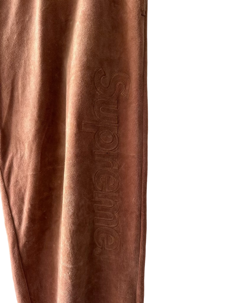Supreme x Lacoste Velour Track Pant