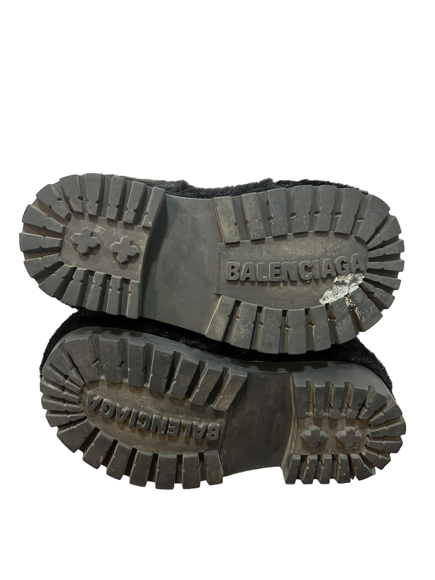 Balenciaga Alaska Fur Boots