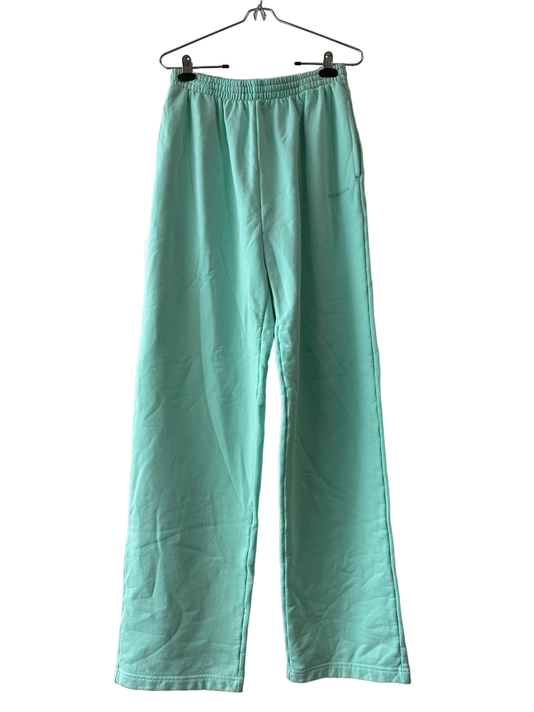 Balenciaga Embroidered Flared Jogging Pants