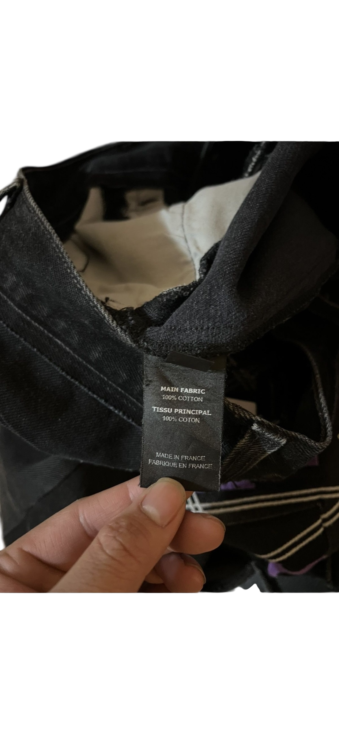 Vetements Total Fucking Darkness Jeans