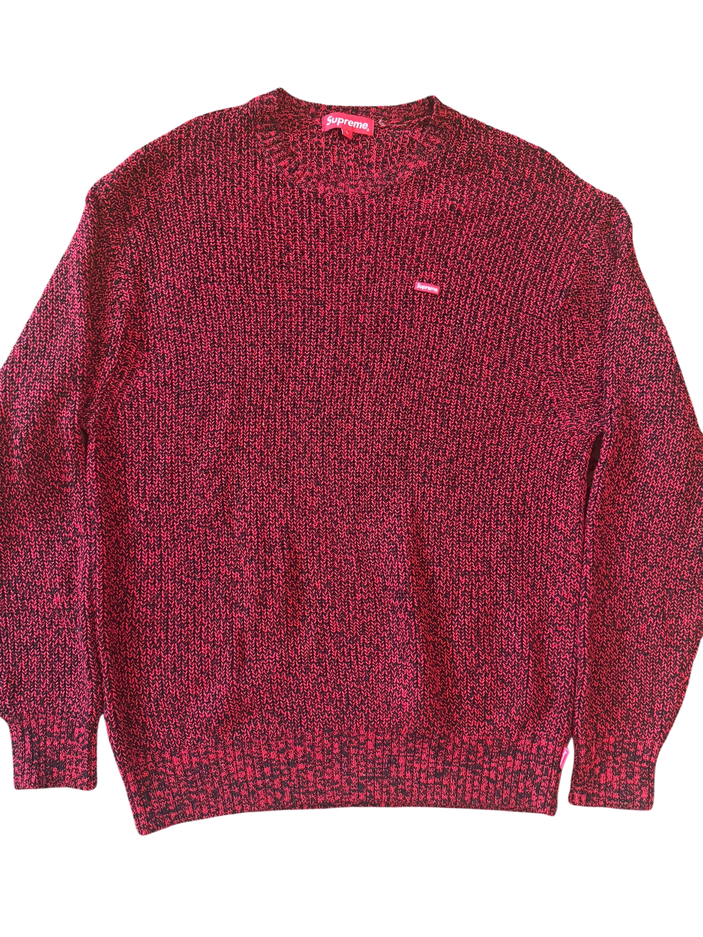 Supreme Melange Rib Knit Sweater
