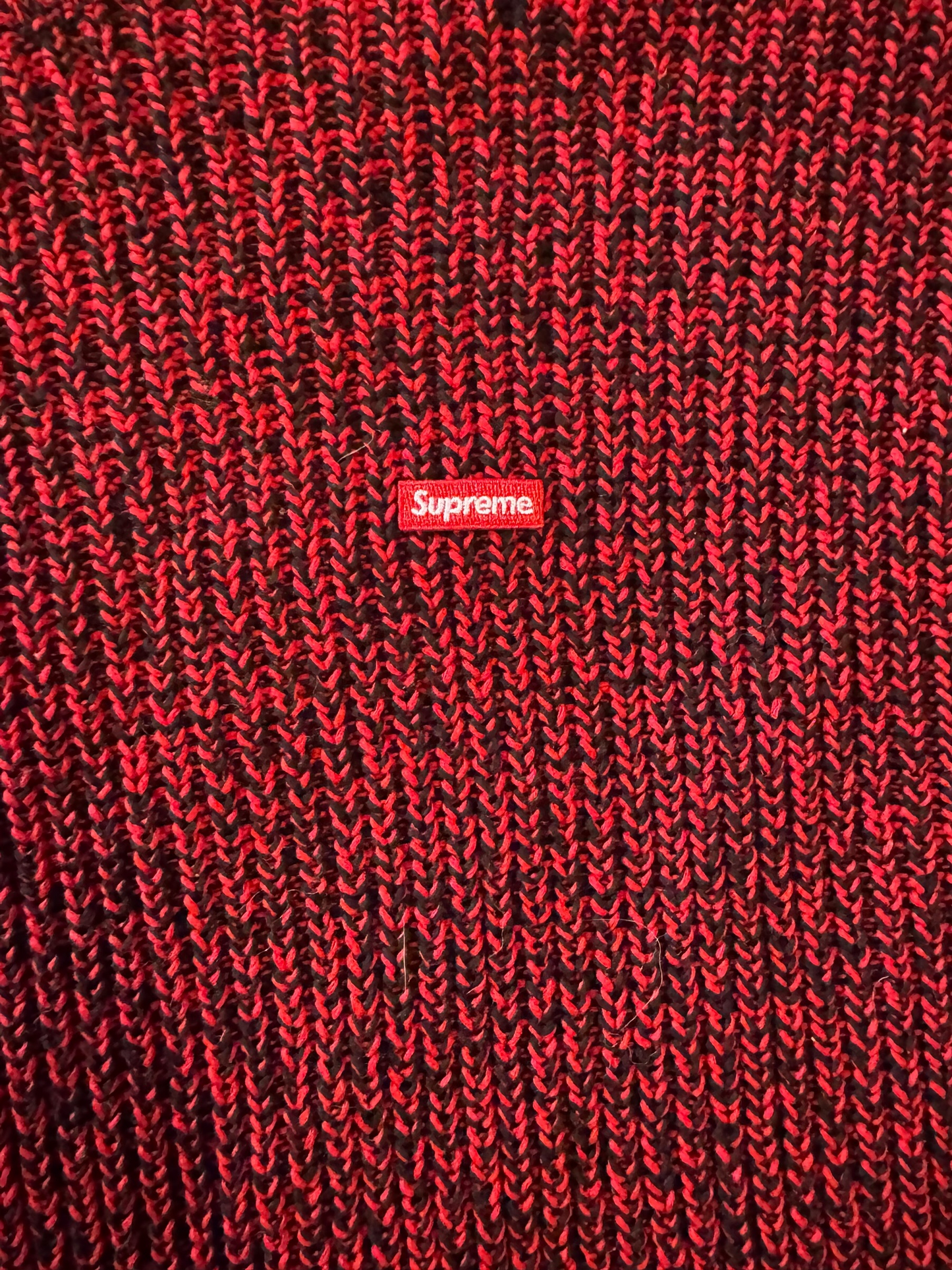 Supreme Melange Rib Knit Sweater