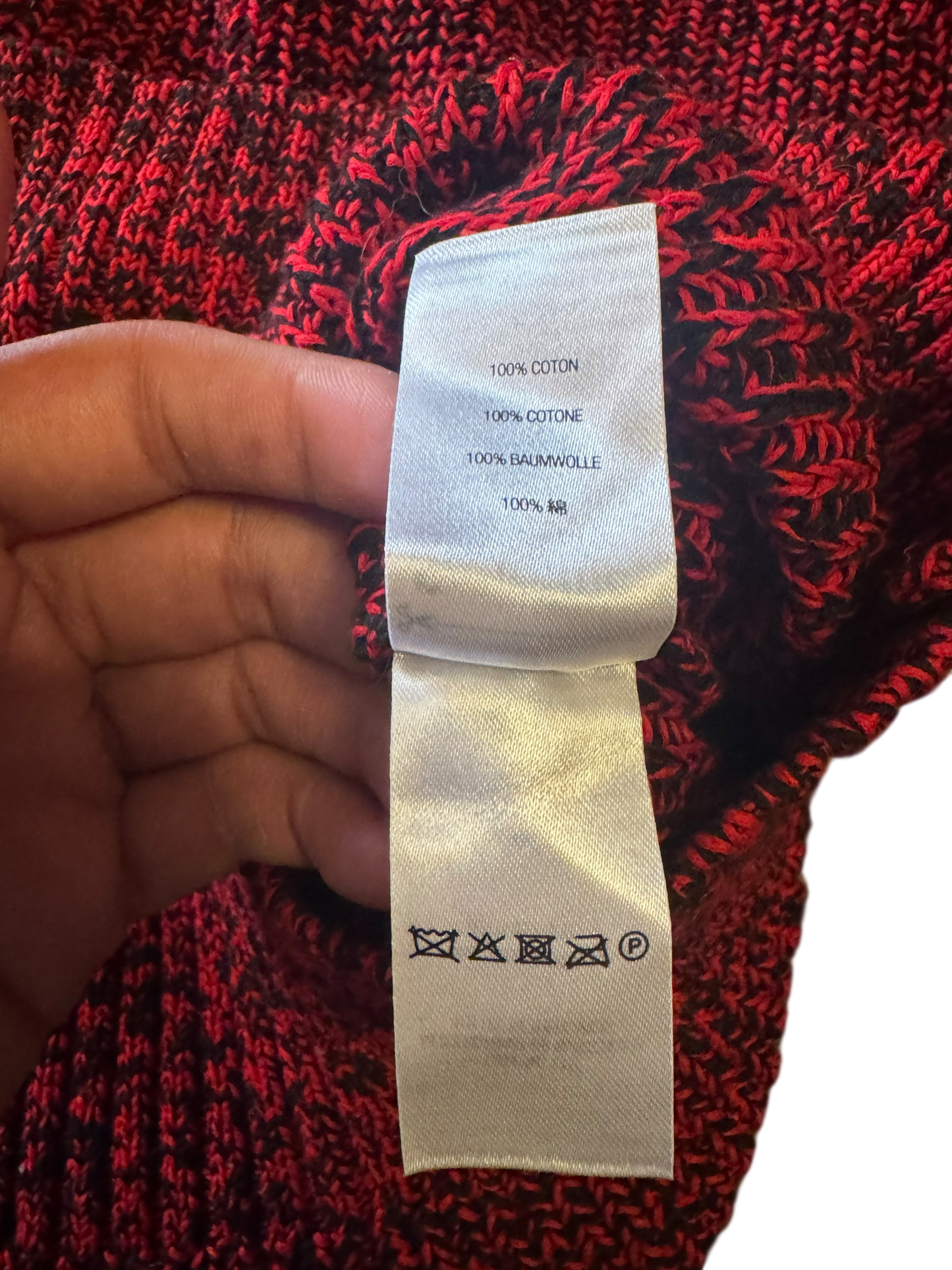 Supreme Melange Rib Knit Sweater