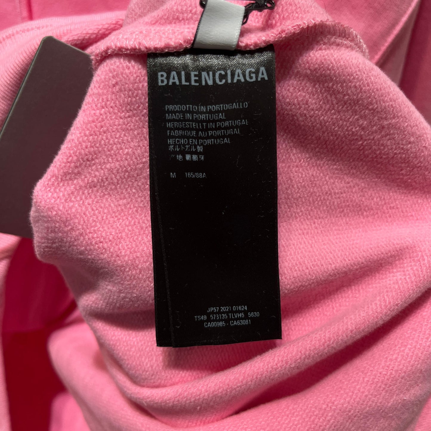 Balenciaga Pink Bebe Hoodie