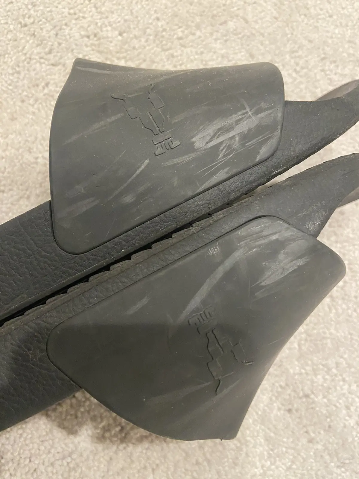 Rick Owens DRKSHDW Rubber Slides