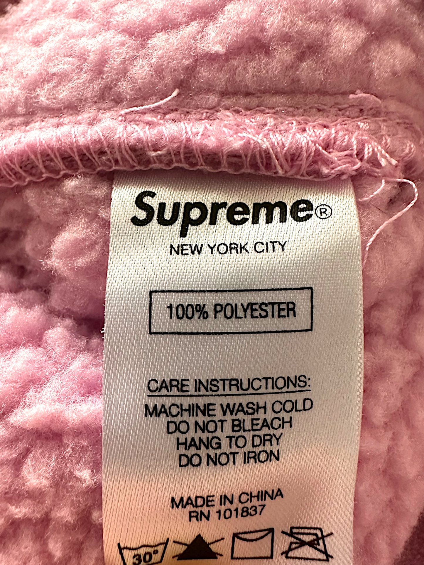 Supreme Windstopper Sherpa Lined Nylon Pants