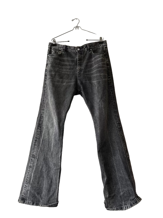 Balenciaga Lost Tape Flared Denim Pants