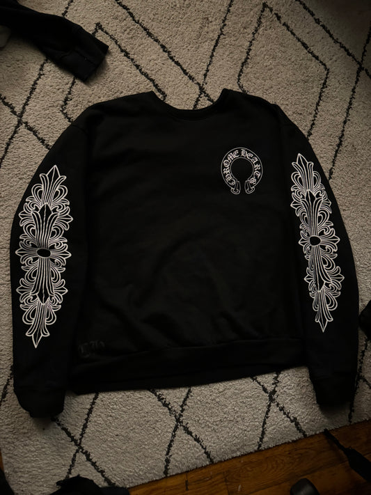 Chrome Hearts floral crewneck