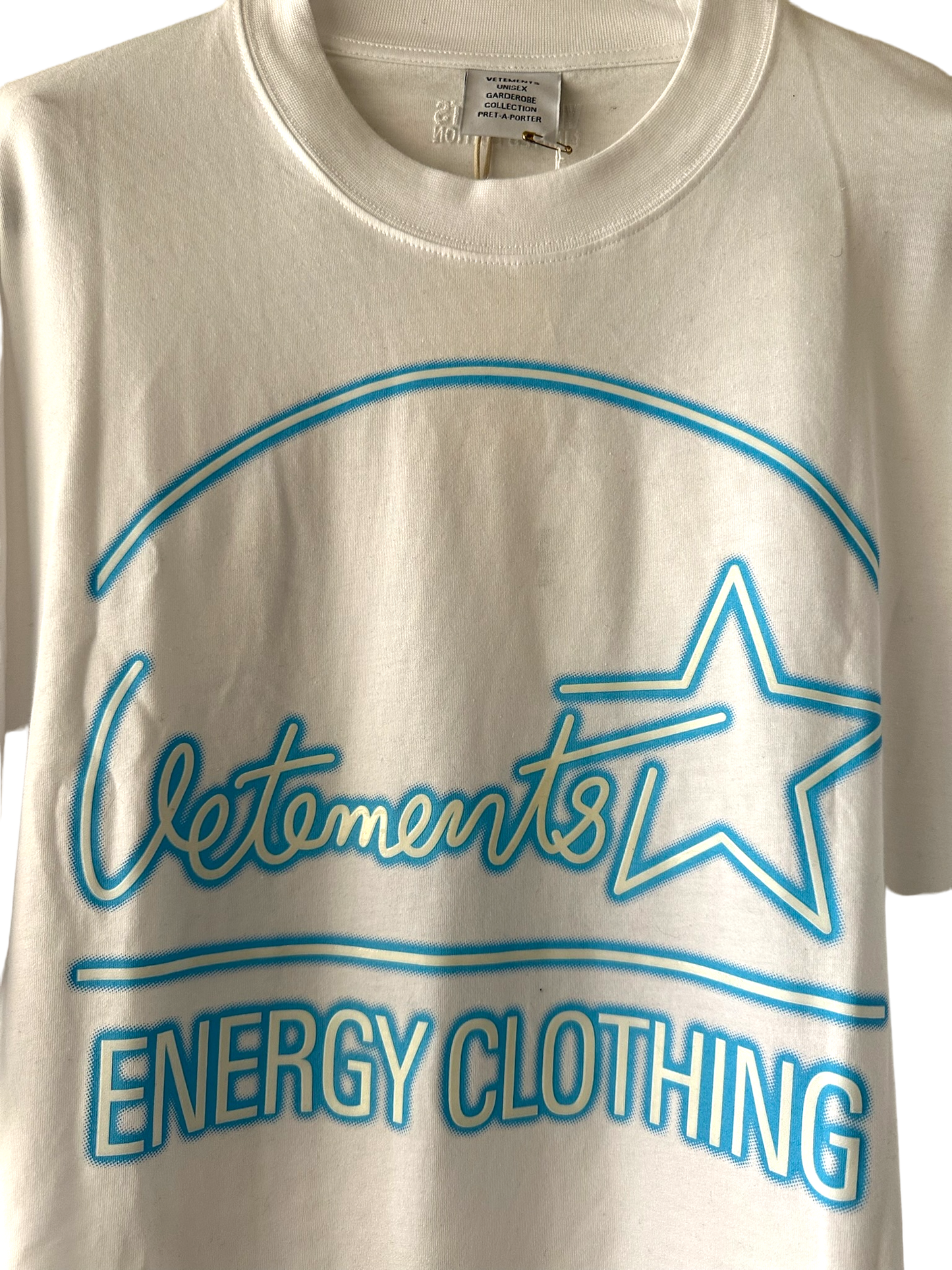 Vetements Energy Graphic Tee