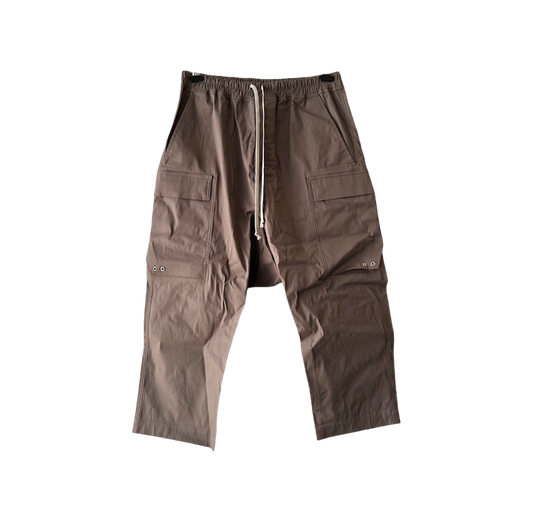 Rick Owens Luxor Cropped Cargo Boxer Pants