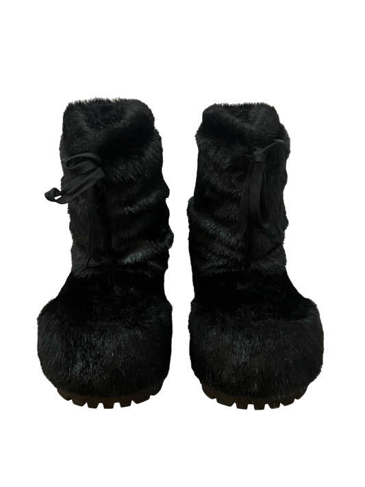 Balenciaga Alaska Fur Boots