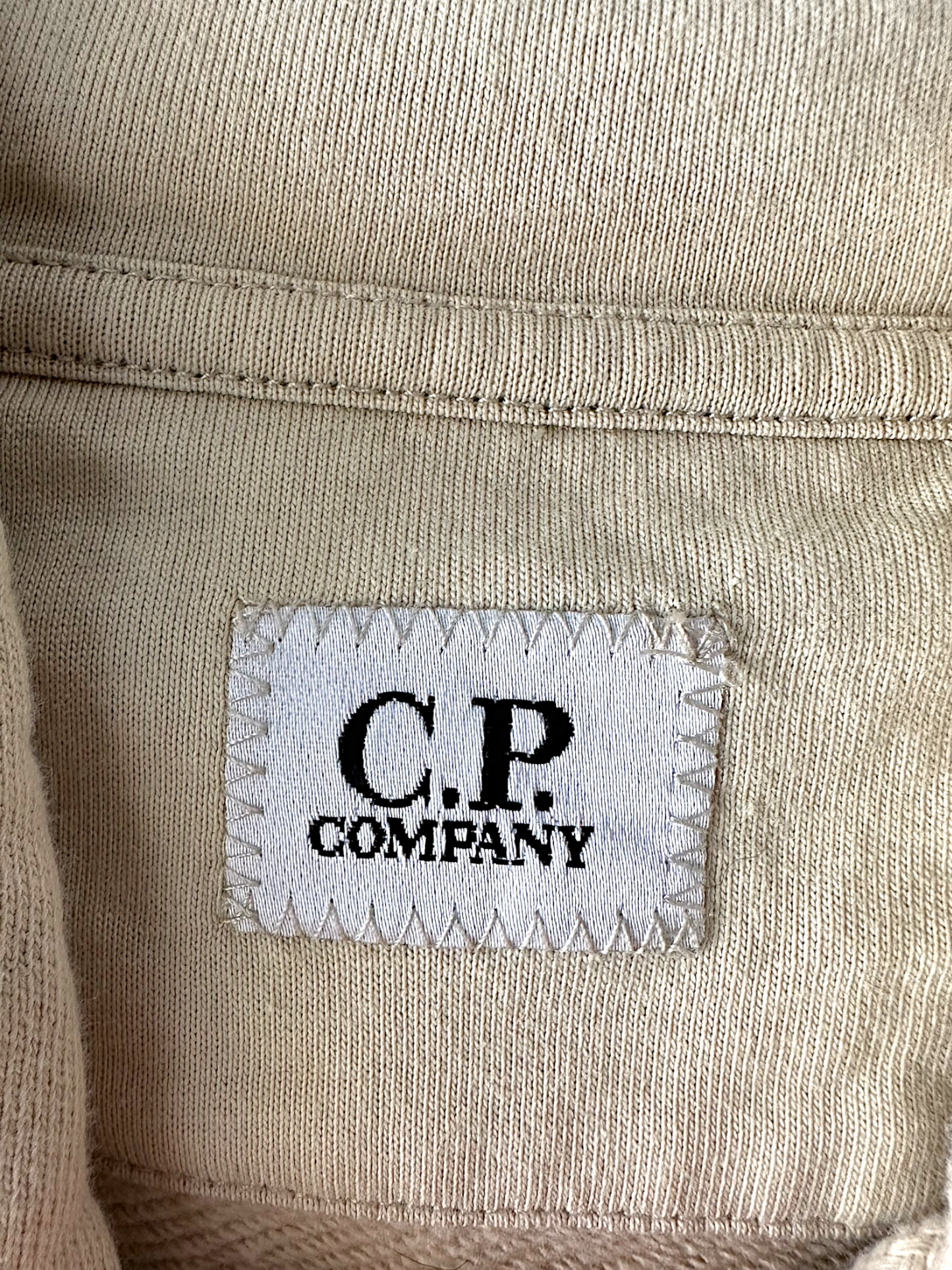 C.p Company Hood Logo Badge Hoodie