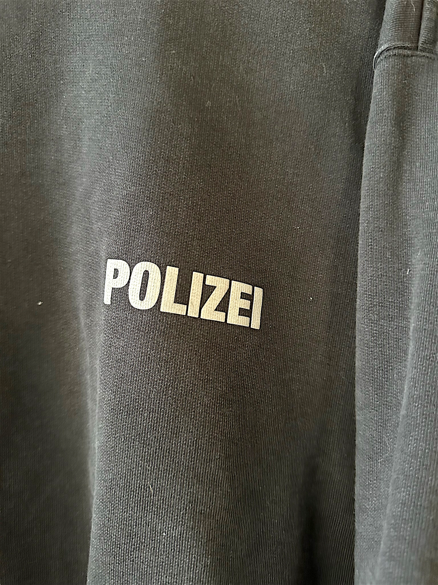 Vetements Polizei Crewneck