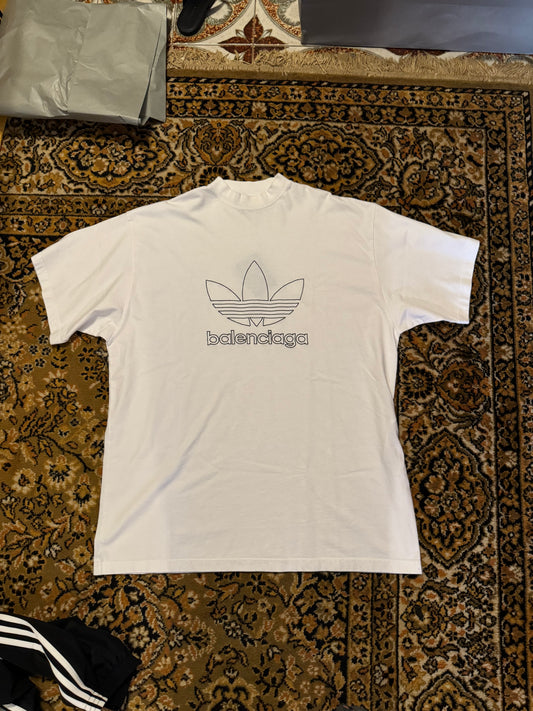 Balenciaga Adidas Logo Tee