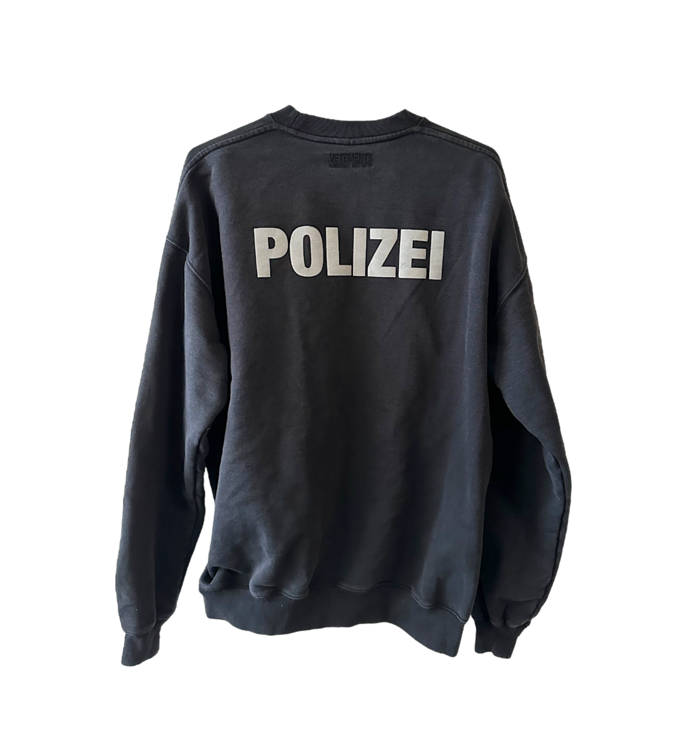 Vetements Polizei Crewneck