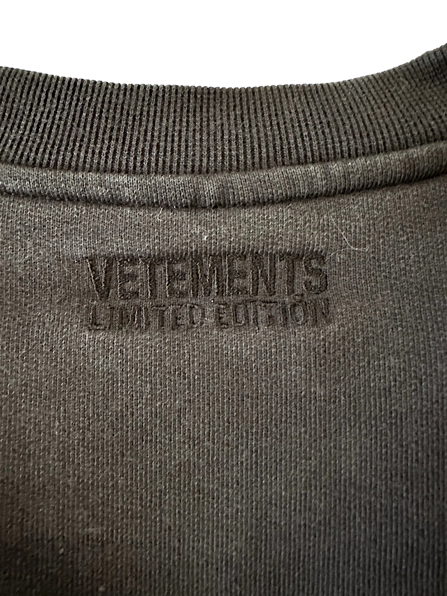 Vetements Polizei Crewneck