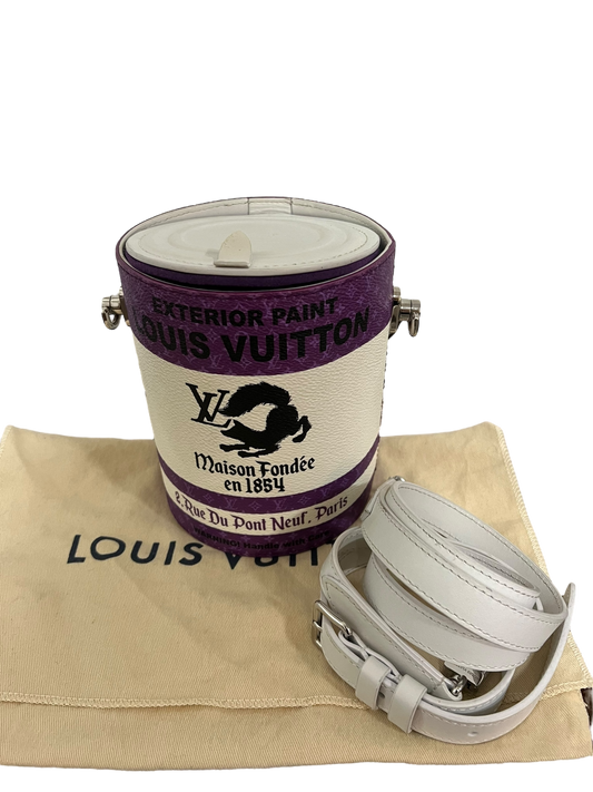 Louis Vuitton Monogram Purple Paint Can Bag