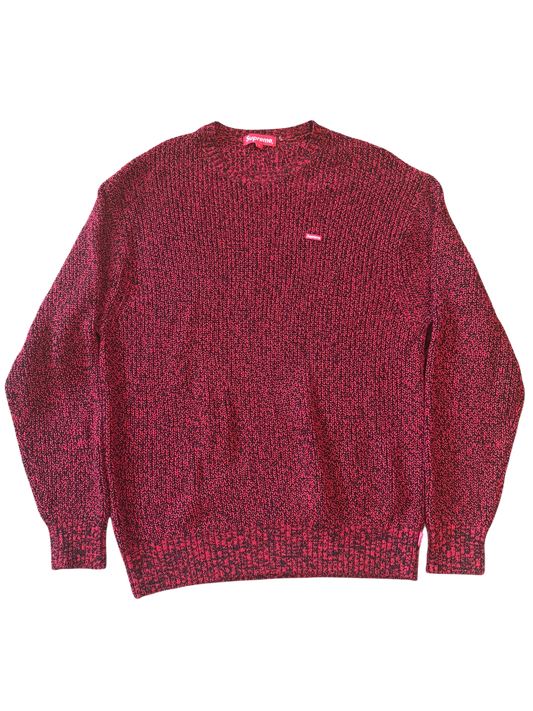 Supreme Melange Rib Knit Sweater